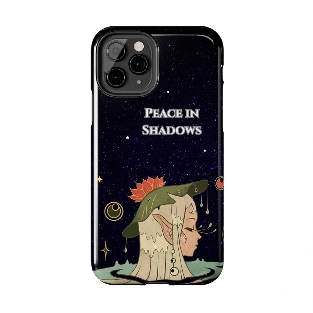 Self Esteem Black and Green Cell Phone Case